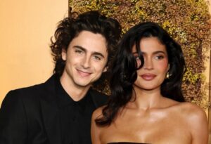 Kylie Jenner and Timothée Chalamet