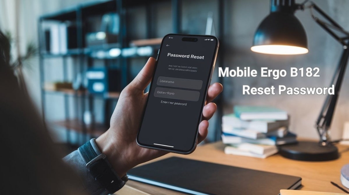 Mobile Ergo B182 Password Reset